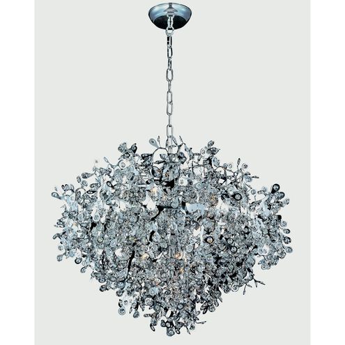 Comet 13 Light 35 inch Polished Chrome Single Pendant Ceiling Light