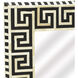 Bone Inlay Eternity  59 X 37 inch Black Bone Inlay Mirror