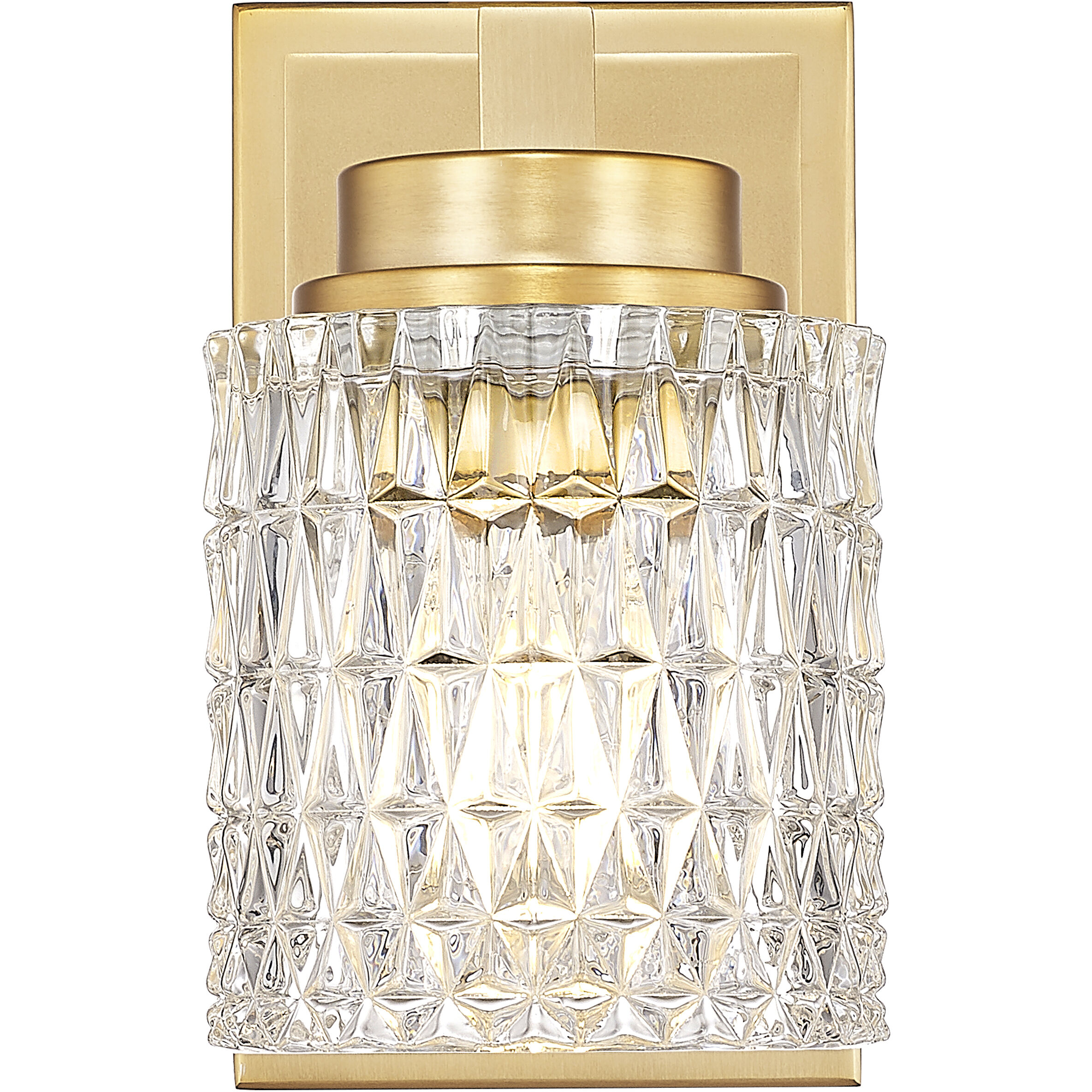 Jacqueline Wall Sconce Wall Light in Modern Gold