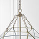 Suzanne Kasler Morrison 3 Light 18.5 inch Satin Brass Pendant Ceiling Light