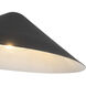 Alora Mood Ashford 4 Light 57.5 inch Matte Black Chandelier Ceiling Light