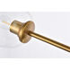 Cavoli 9 Light 79 inch Brass Chandelier Ceiling Light
