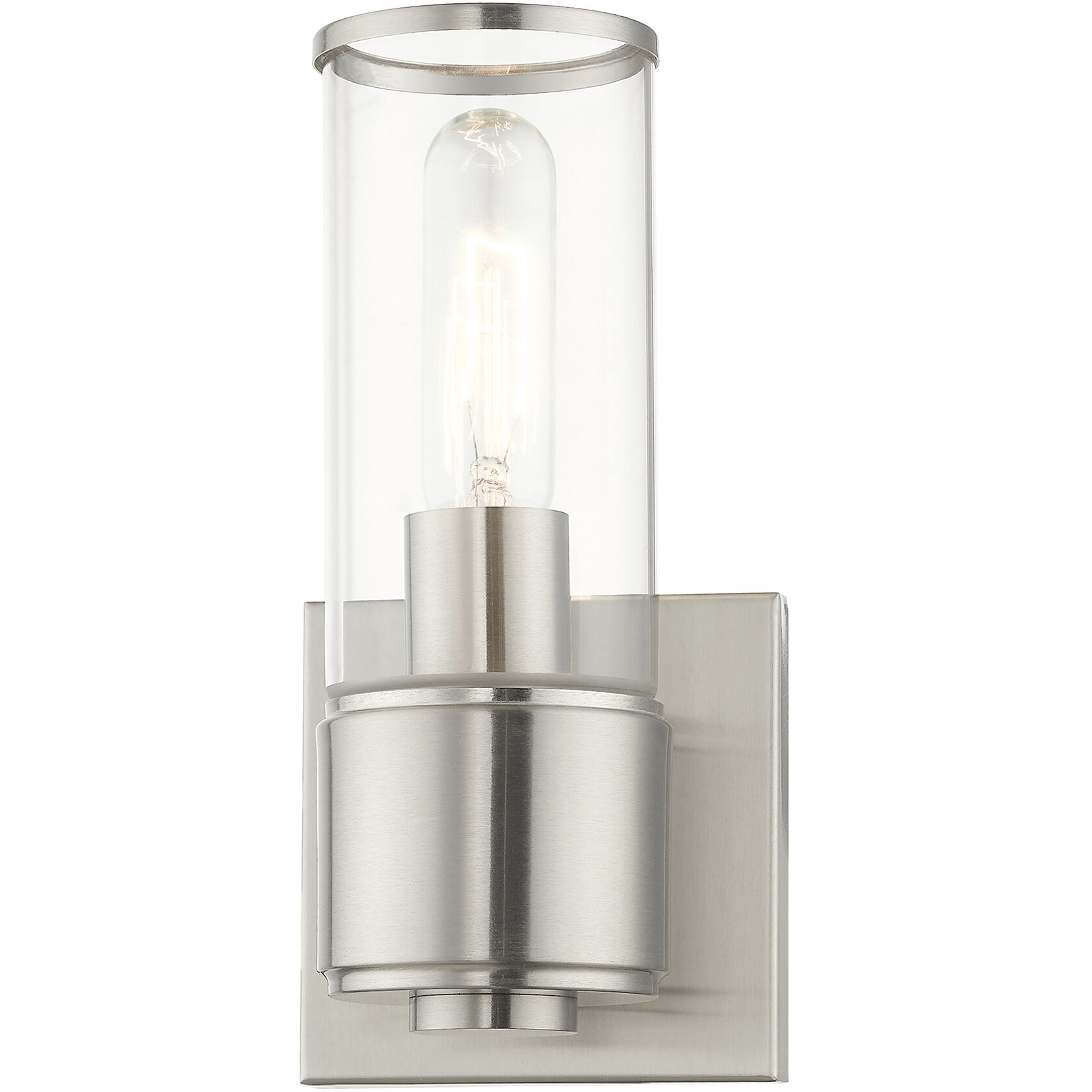 Quincy 1 Light 4.75 inch Brushed Nickel ADA Wall Sconce Wall Light
