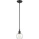Ballston Concord LED 6 inch Matte Black Mini Pendant Ceiling Light in Seedy