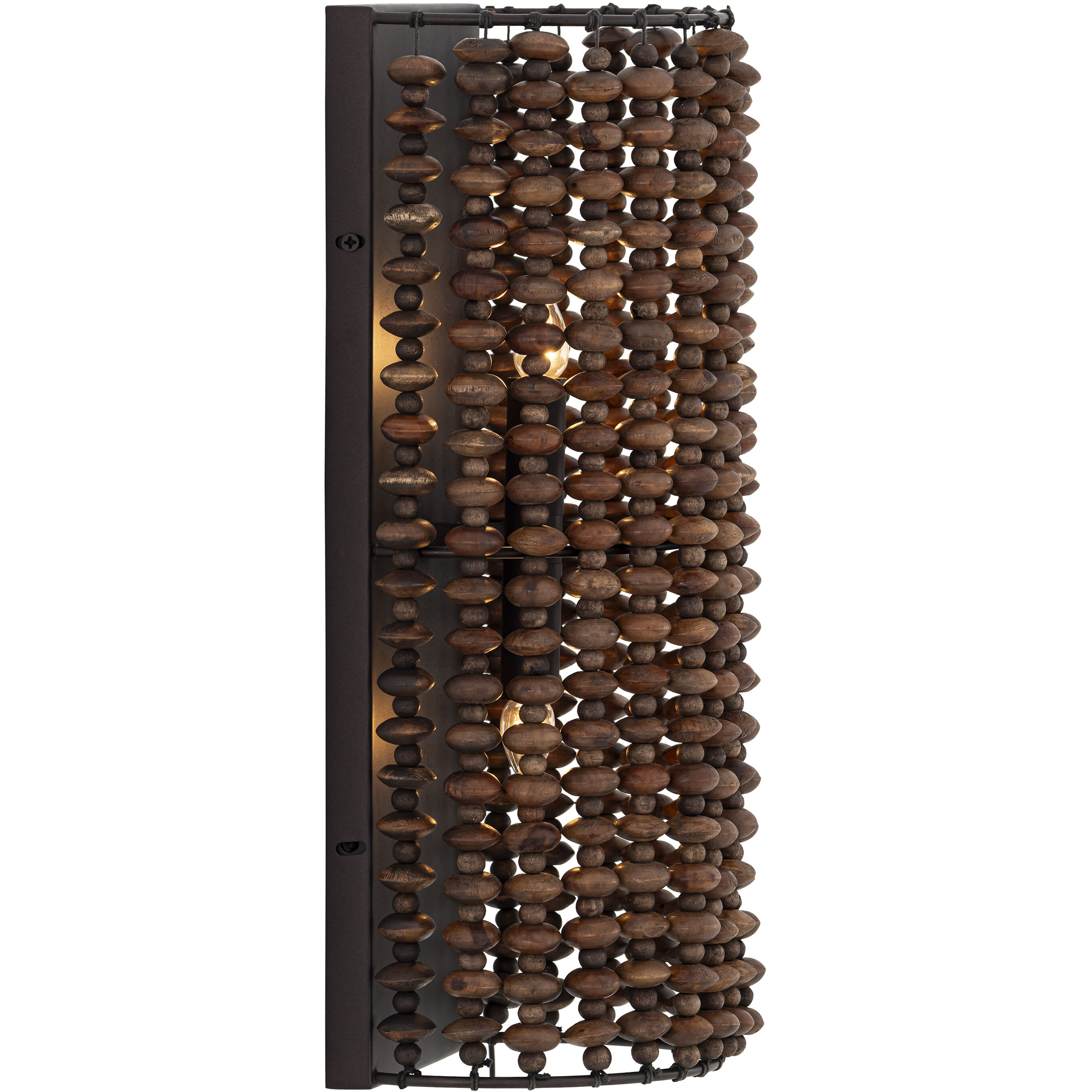 Beaudelle 2 Light 8.25 inch Dark Bronze Wall Sconce Wall Light