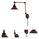 Soho 32.5 inch 100 watt Oil Rubbed Bronze Swing Arm Wall Sconce Wall Light