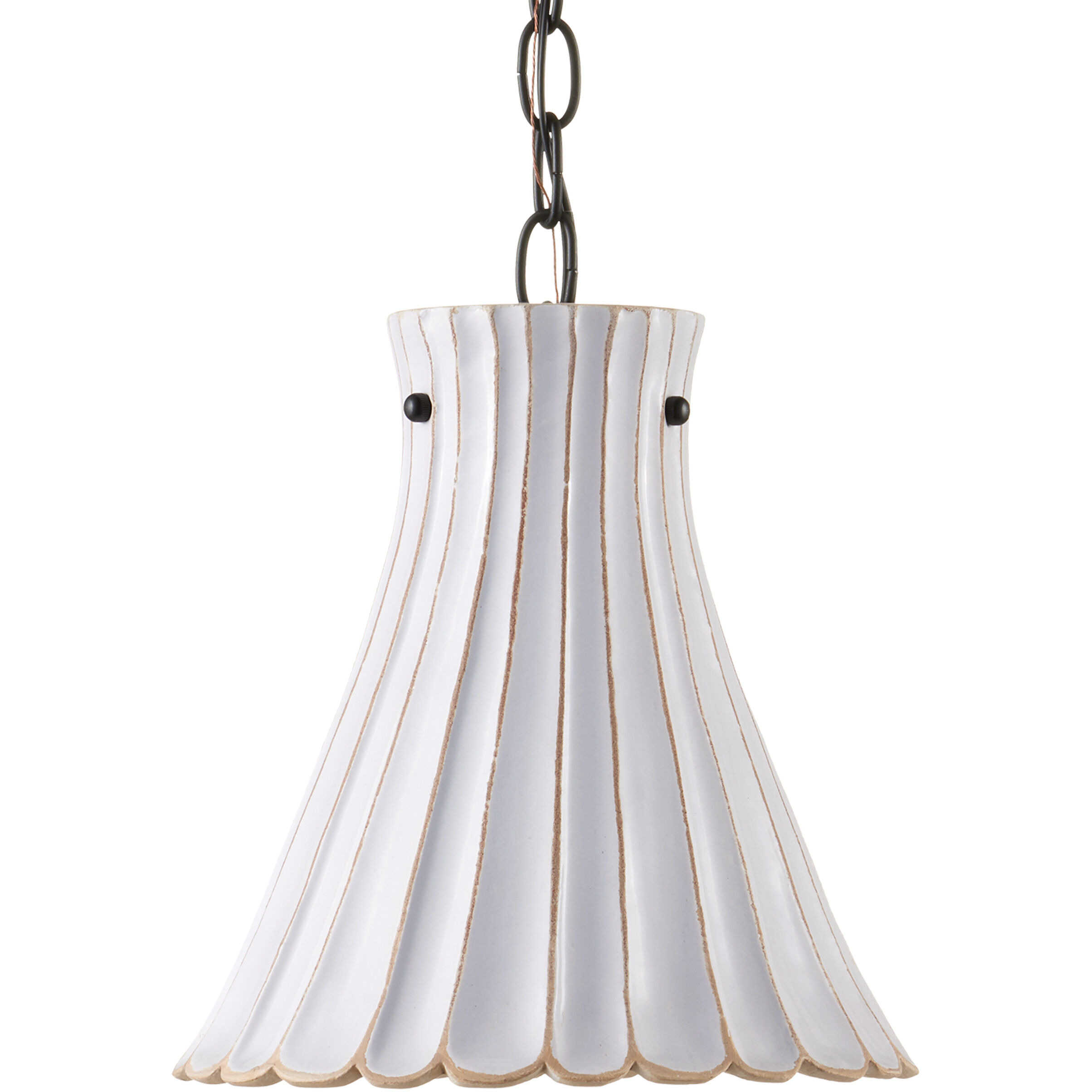 Jazz 1 Light 10 inch Satin Black/White Crackle Pendant Ceiling Light