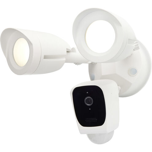Starfish LED 8.46 inch White Outdoor Security Light