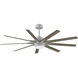 Odyn Custom Matte White Fan Motor, Blades Sold Separately