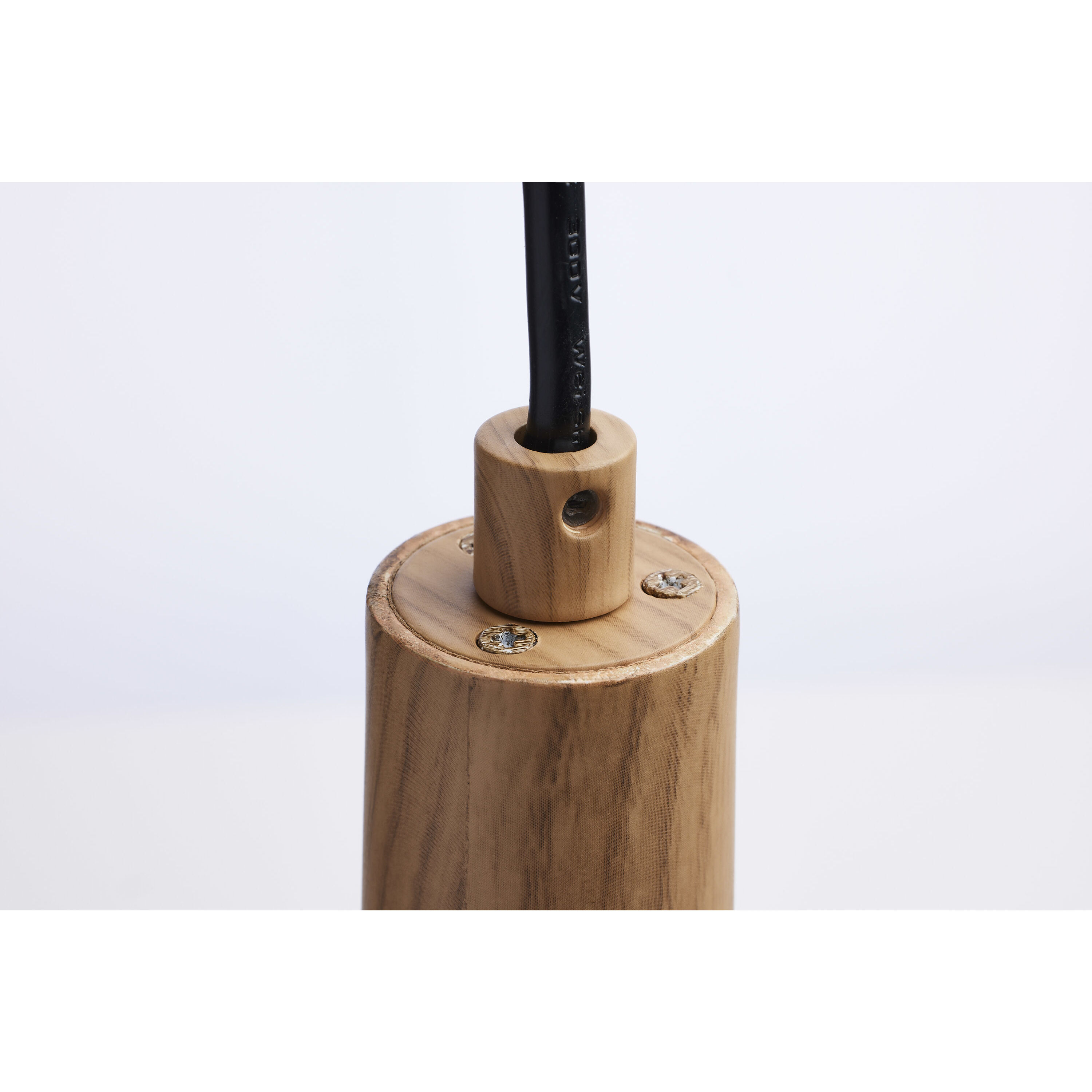 Melrose LED 2.4 inch Ash Wood Pendant Ceiling Light