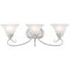 Coronado 3 Light 27 inch Brushed Nickel Bath Vanity Wall Light