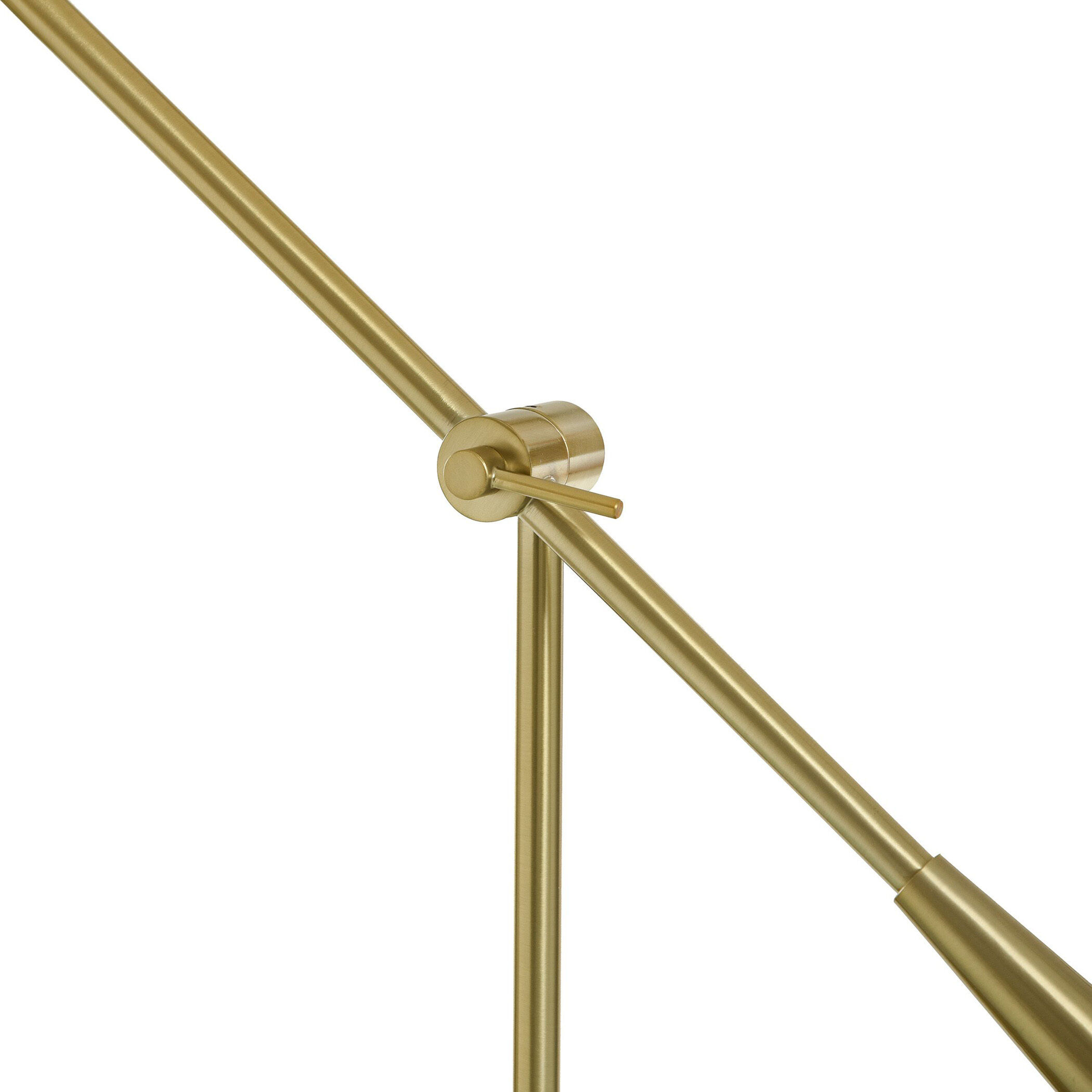 Reagan 24.25 inch 25 watt Antique Brass and Clear Ribbed Table Lamp Portable Light