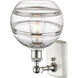 Ballston Rochester 1 Light 8 inch White Polished Chrome Sconce Wall Light