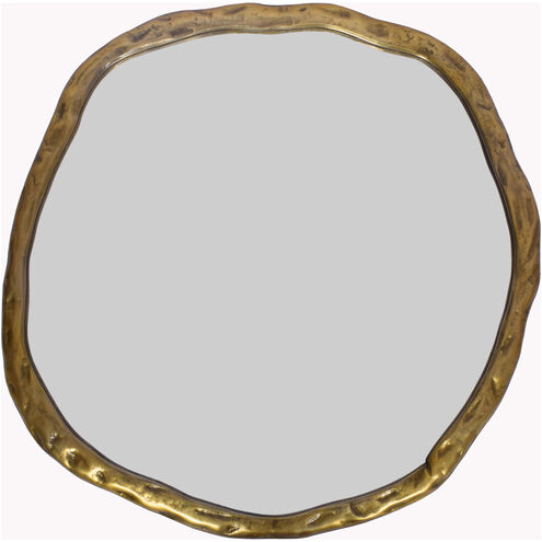 Foundry 37 X 37 inch Gold Mirror, Large