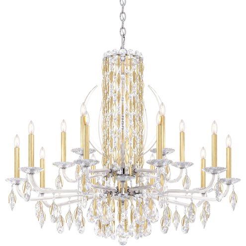 Siena 15 Light 41 inch Heirloom Gold Chandelier Ceiling Light in Heritage