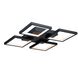 Graymar LED 18.5 inch Black Flush Mount Ceiling Light