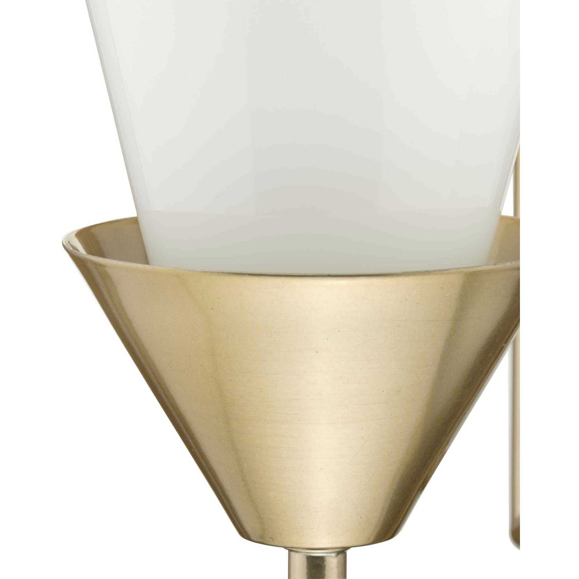 Pinellas 3 Light 12 inch Soft Gold Pendant Ceiling Light, Design Series