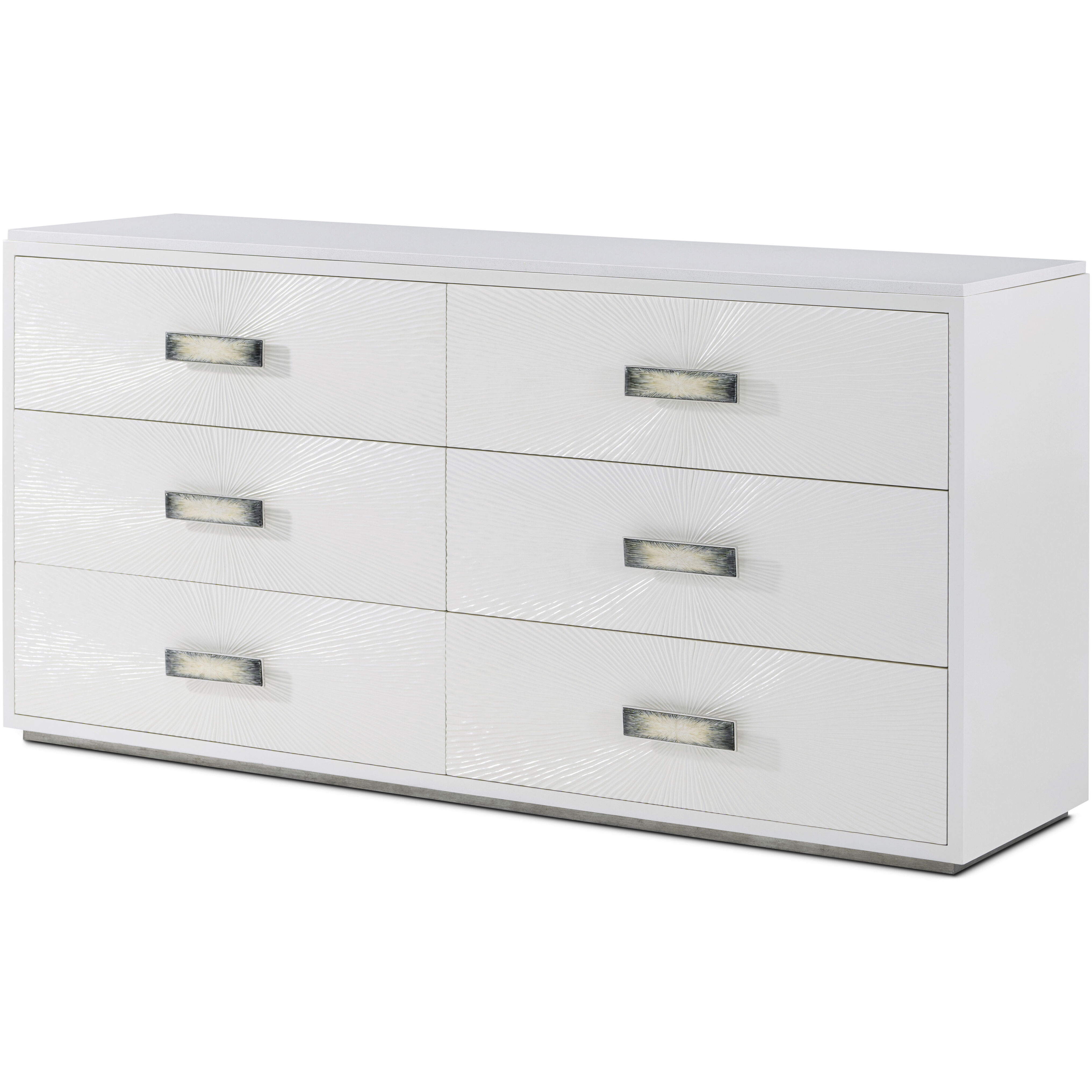 Panos Dresser, Wooden, 6-Drawer
