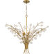 Ramus 6 Light 36 inch Painted Legacy Brass Chandelier Ceiling Light