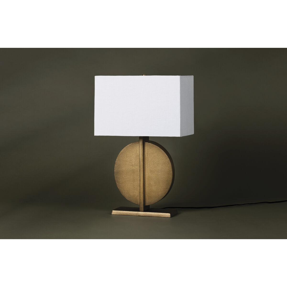 Colma 26 inch 15.00 watt Patina Brass Table Lamp Portable Light