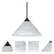 Kona LED Black Cord Pendant Ceiling Light