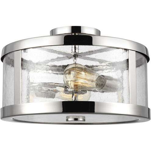 Sean Lavin Harrow 2 Light 15 inch Polished Nickel Semi-Flush Mount Ceiling Light