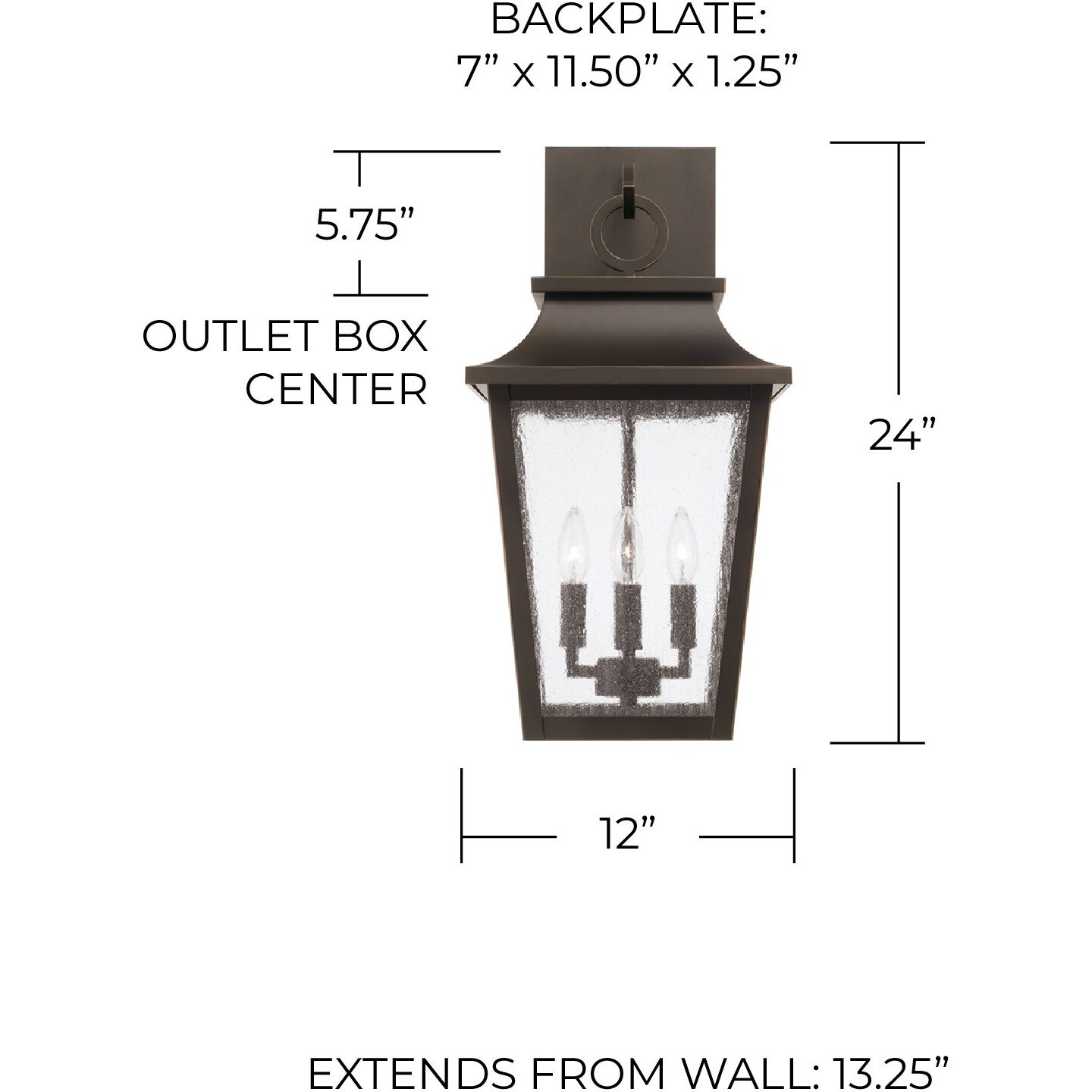 Chandler Outdoor Wall Lantern