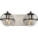 Davenay 2 Light 16.00 inch Bathroom Vanity Light