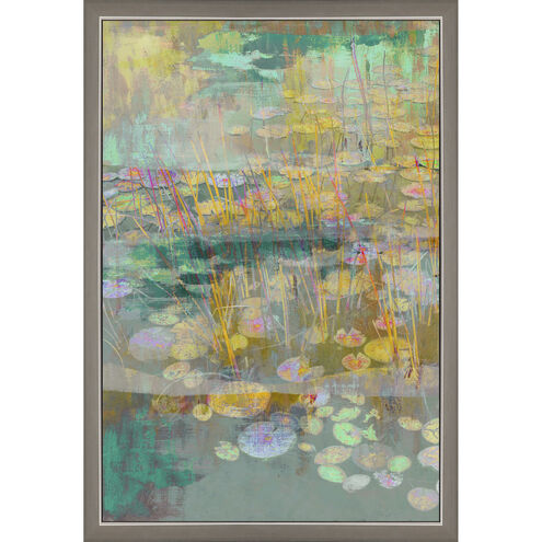 Waterside Collection Turquoise Framed Art