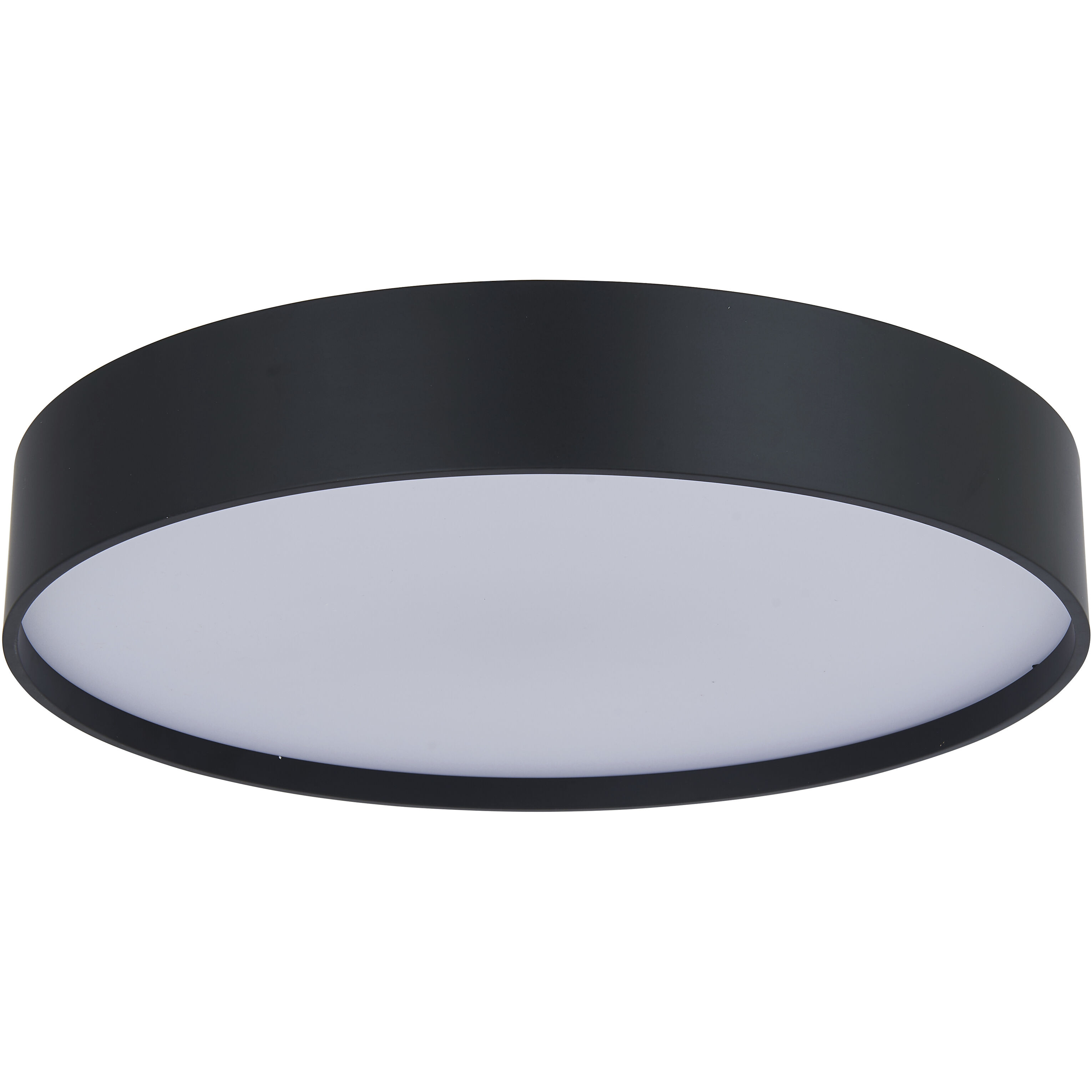 Snare LED 14 inch Matte Black Flush Mount Ceiling Light