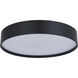 Snare LED 14 inch Matte Black Flush Mount Ceiling Light