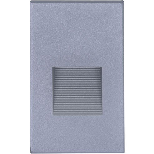 Brentwood 120V 3.00 watt Gray Outdoor Step Light