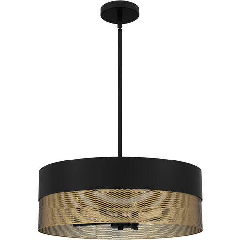 Alani 4 Light 20 inch Matte Black Pendant Ceiling Light