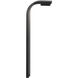 Independence 12 AC/DC 2.75 watt Textured Black Curved Path Light in 2700K