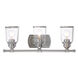 Lawrenceville 3 Light 24 inch Polished Chrome Bath Vanity Wall Light