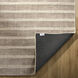 Laid Back Luxe Brown and Ivory Indoor Rug