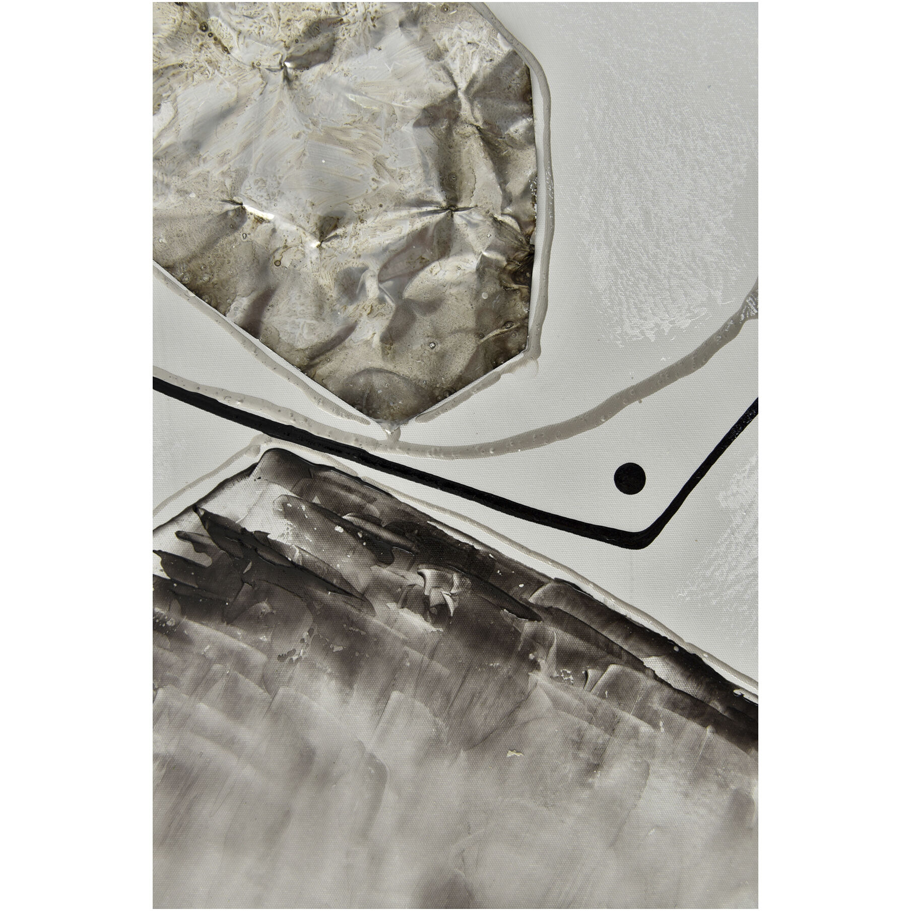 Gold Stone Abstract II 47 X 32 inch Painting