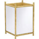 Hand Hammered Mirror Gold Planter