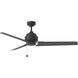 Arcade 54 inch Midnight Black Ceiling Fan