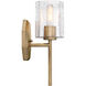 Haven 1 Light 7 inch Old Satin Brass Wall Sconce Wall Light