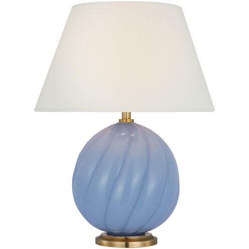 Visual Comfort Signature Collection Julie Neill Talia 13 inch 2.00 watt Blue Cordless Accent Lamp Portable Light JN3109BLU-L-CL - Open Box