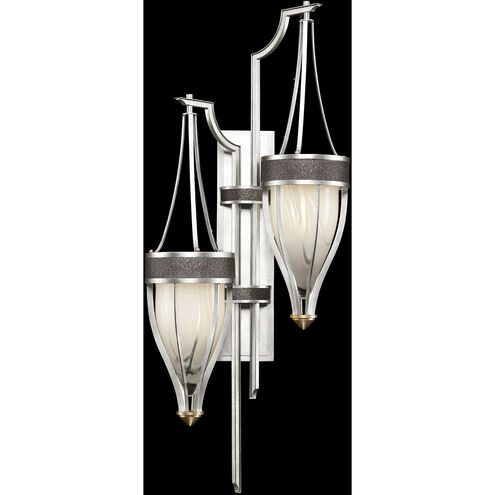 Mirage Wall Sconce Wall Light in Silver