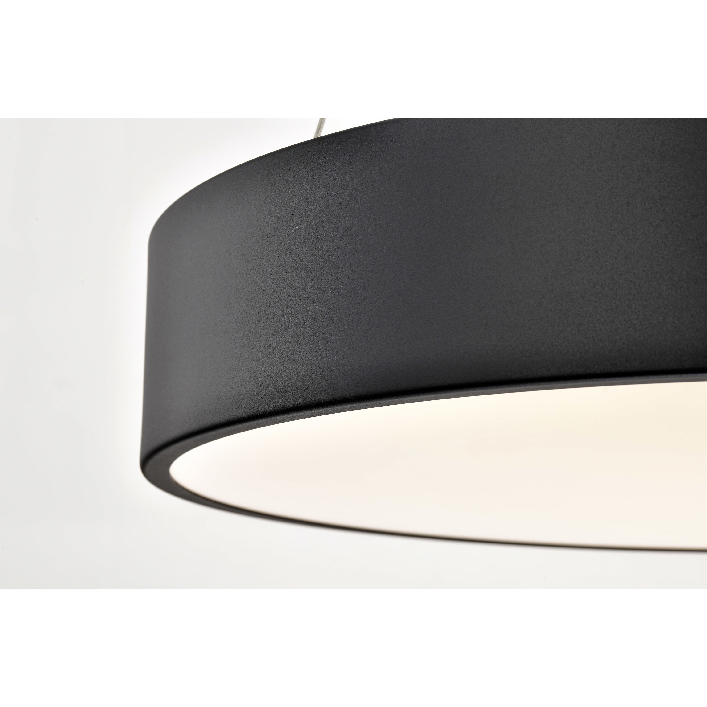 Orbit LED 23.5 inch Black Pendant Ceiling Light