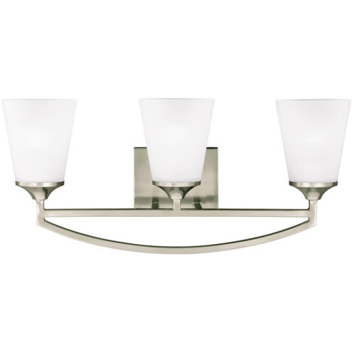 Hanford 3 Light 23.94 inch Brushed Nickel Bath Vanity Wall Sconce Wall Light