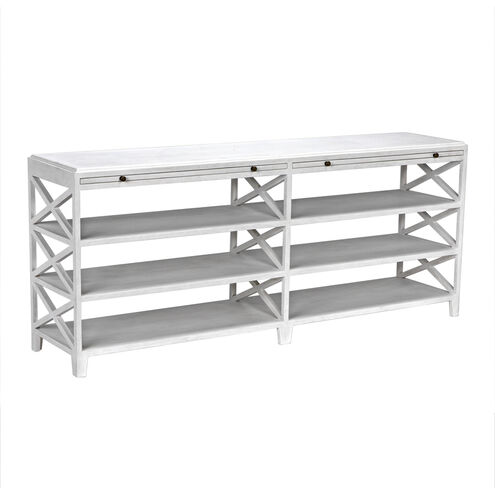 Sutton 72 X 16 inch White Wash Console
