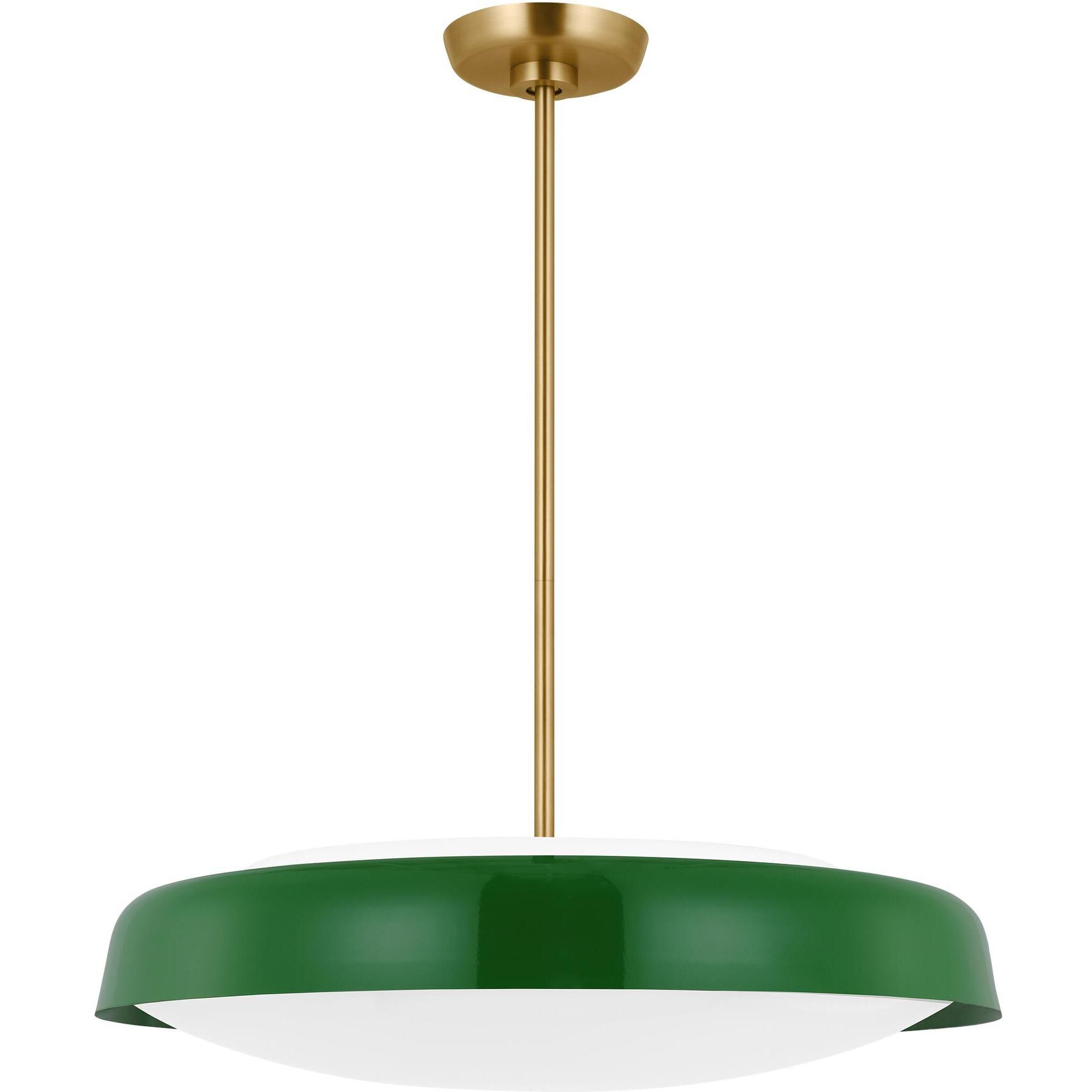 kate spade new york Draper 3 Light 22 inch Green Pendant Ceiling Light