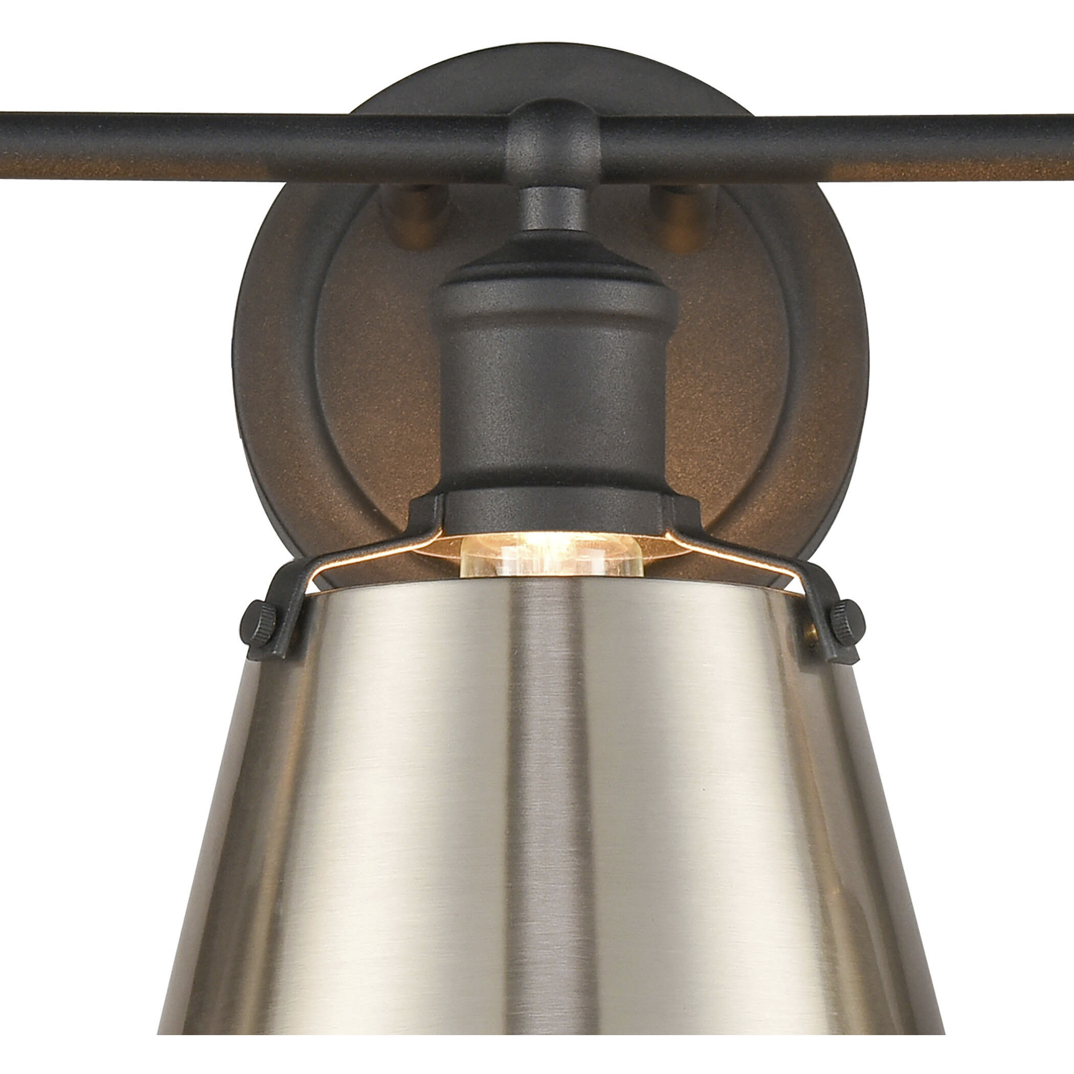 Holgate 3 Light 24 inch Charcoal Vanity Light Wall Light