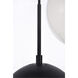Eclipse 5 Light 18 inch Black Pendant Ceiling Light