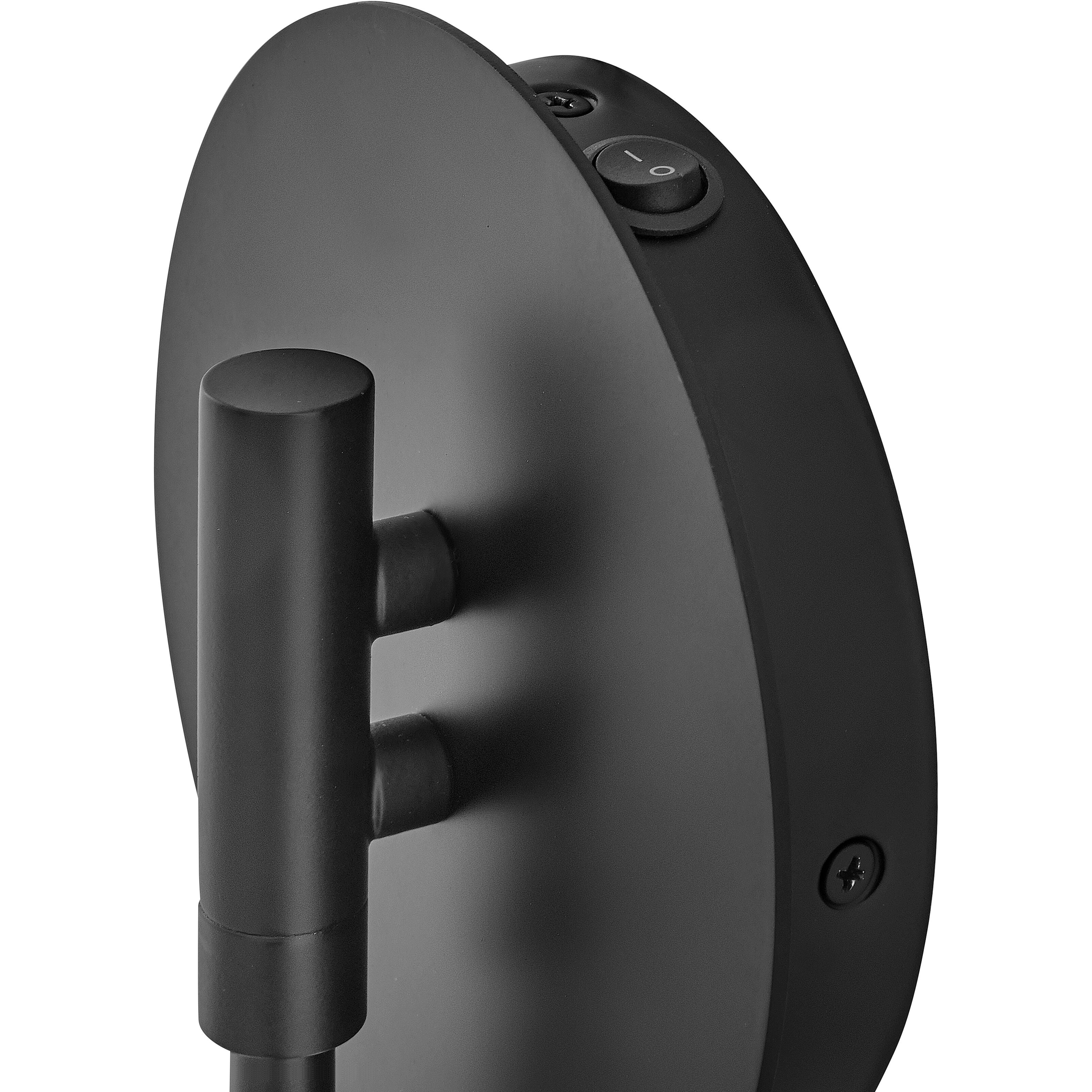 Dottie 1 Light 6 inch Black Sconce Wall Light