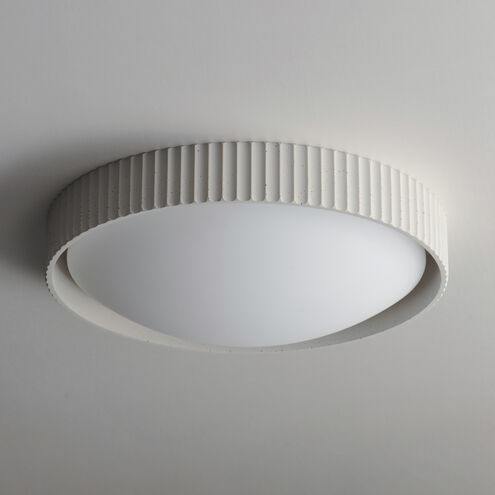 Souffle LED 18 inch Chaulk White Flush Mount Ceiling Light